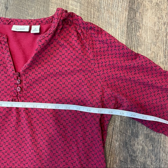 $15 LL BEAN jersey shirt size M - Picture 4 of 7